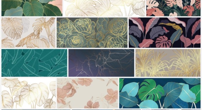 Download Eye-Catching Floral Vector Backgrounds at Adobe Stock