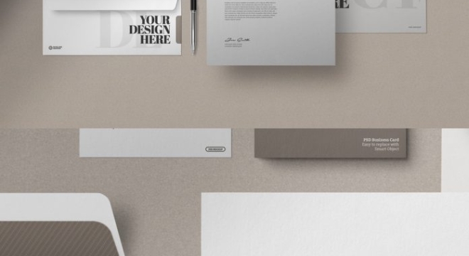 Download This Stationery Photoshop Mockup at Adobe Stock
